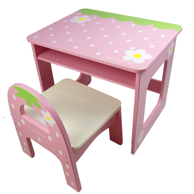 XL10212 Wooden Playhouse Flower Tables and Chairs